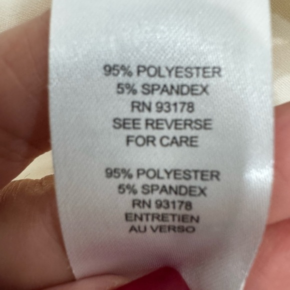 Tahari Coat Jacket Creamy White Colour Size Small  Long Sleeves NWOT - Picture 6 of 9